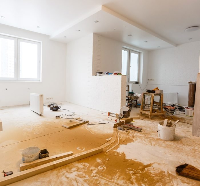 Apartment repair wall repair renovation house renovation home remodeling real estate repair